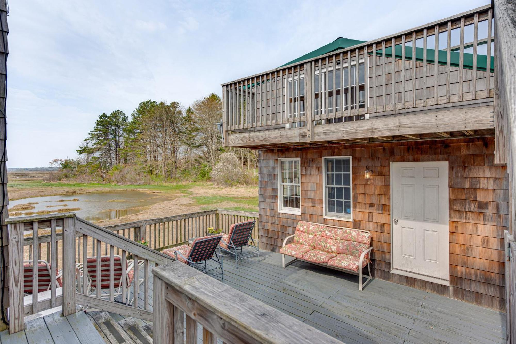 Peaceful Wells Retreat With Deck And Water Views Villa Luaran gambar