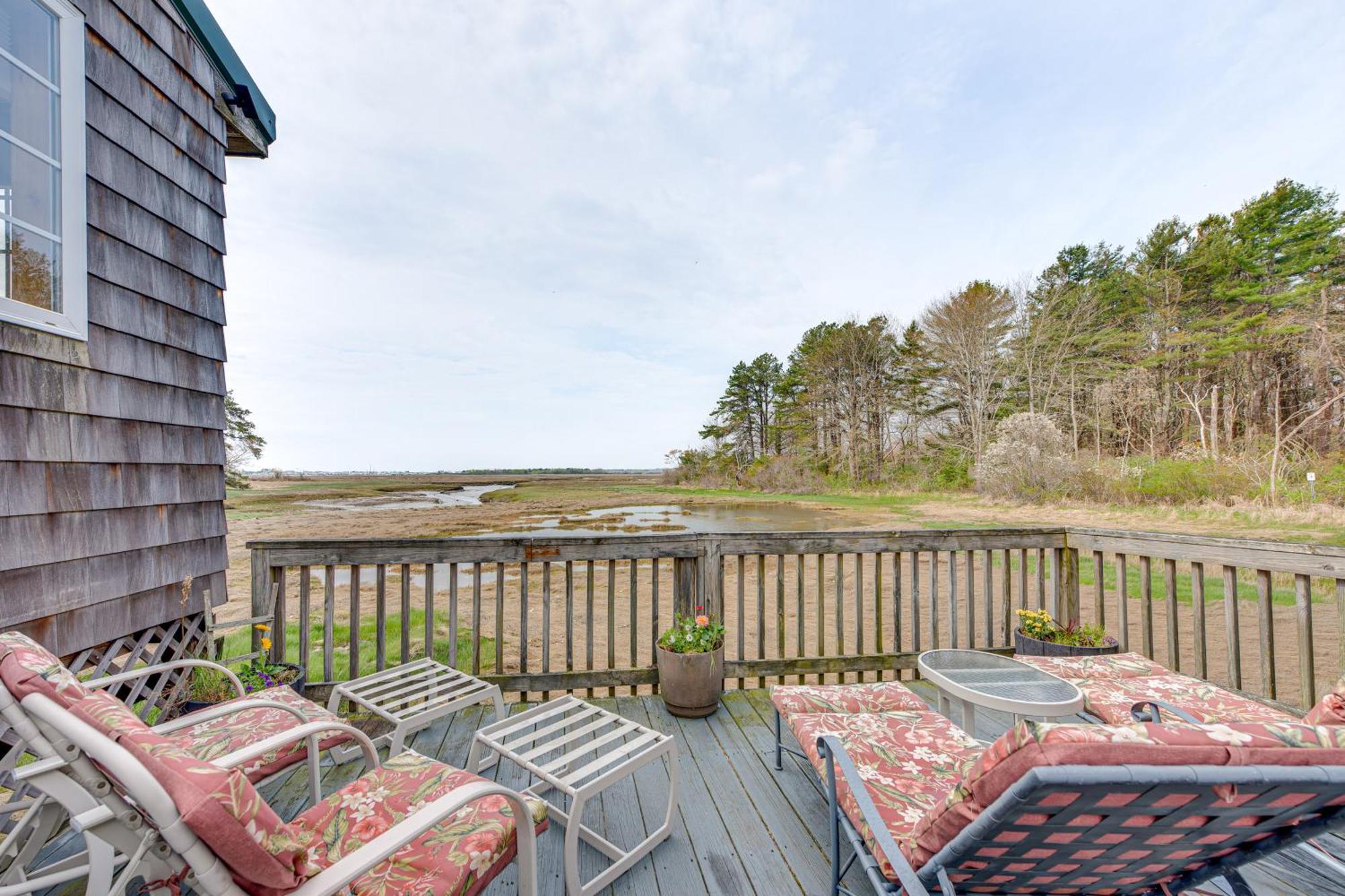 Peaceful Wells Retreat With Deck And Water Views Villa Luaran gambar